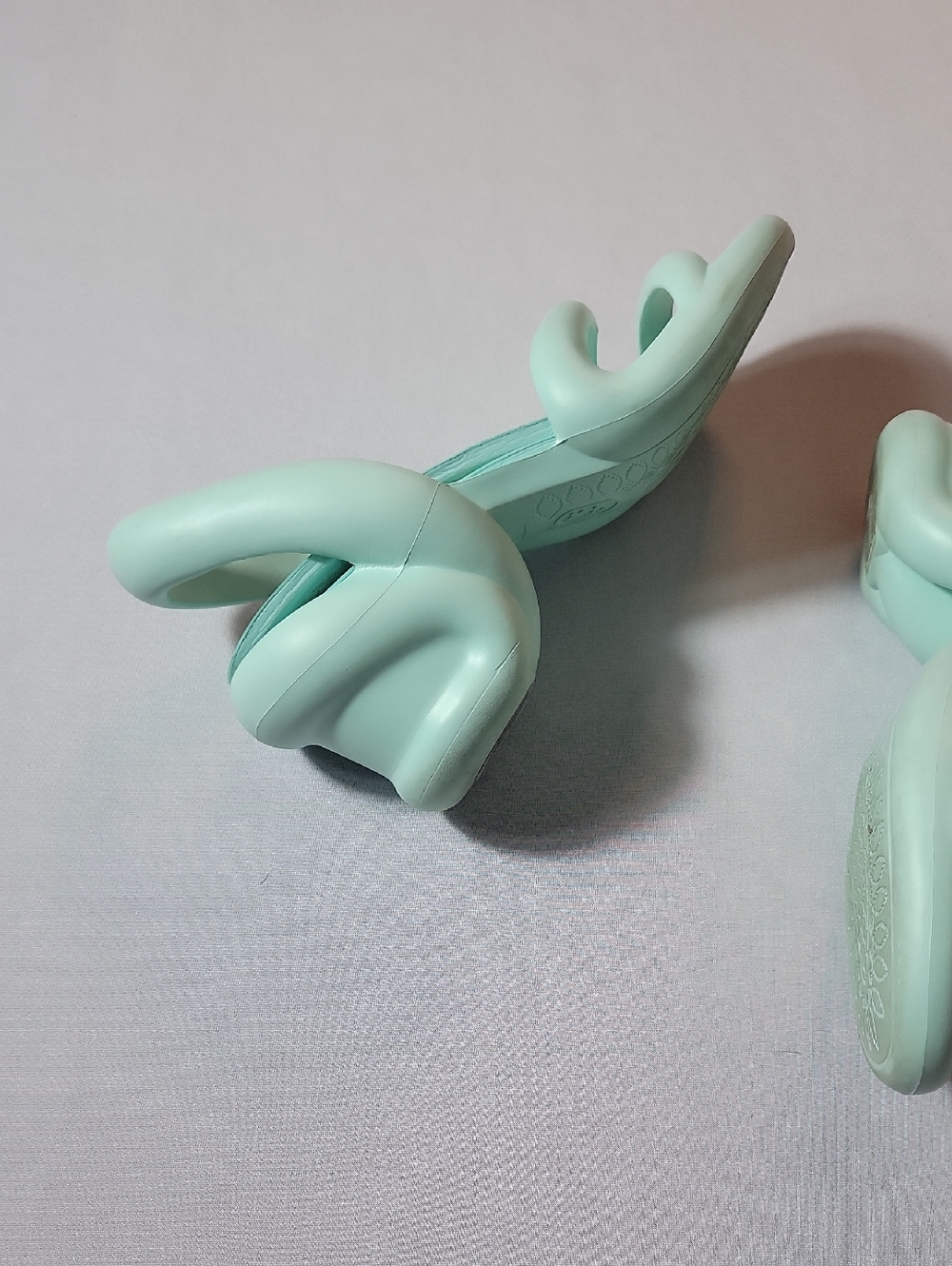 Camper Kobarah Mint Green Slingback Block Heel Sandals - Picture 7 of 9